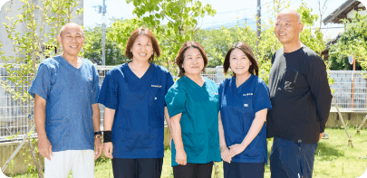 病院の関連施設のため安心して生活できる